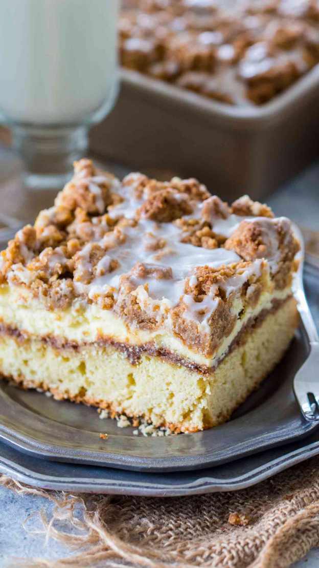 Coffee cake at home